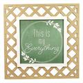 Youngs This Is My Everything Wood Lattice Design Wall Sign 20803